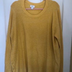 Mustard yellow Old Navy sweater